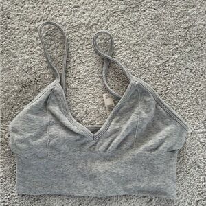 ALO Yoga Heather Gray Bralette